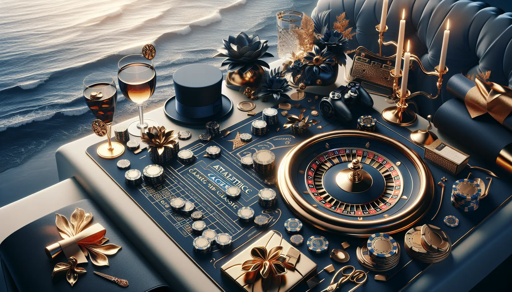 Atlantic Ace Casino coastal gaming atmosphere